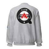 Club Far Q Star - Unisex Crew Neck Sweatshirt