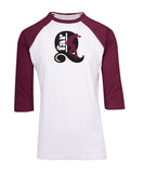 Club Far Q Skater1 - 3Q Raglan